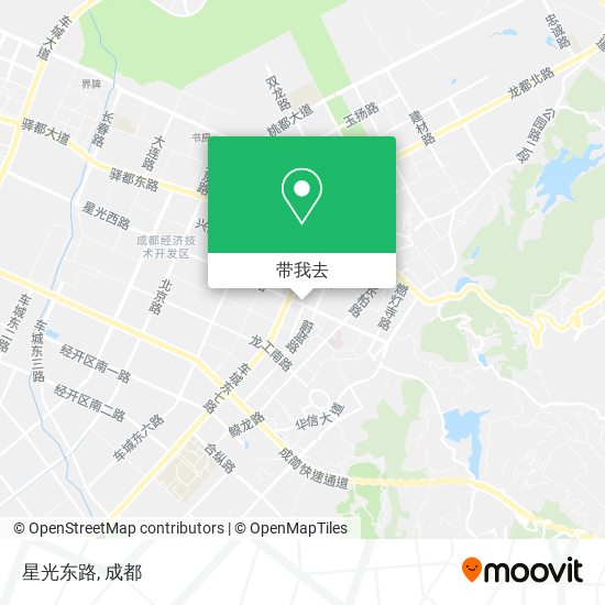 星光东路地图