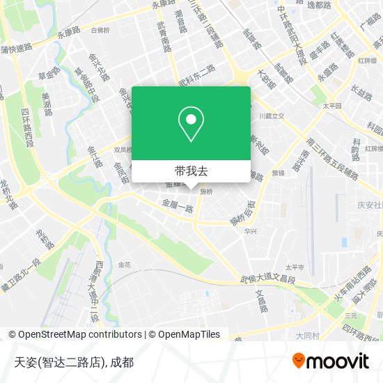 天姿(智达二路店)地图