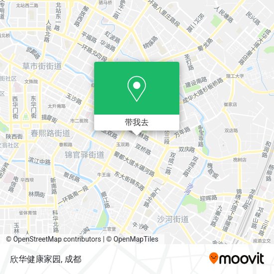 欣华健康家园地图