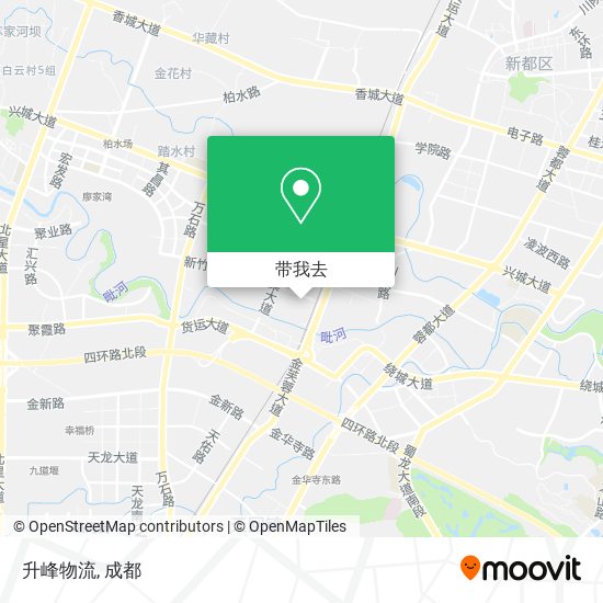 升峰物流地图
