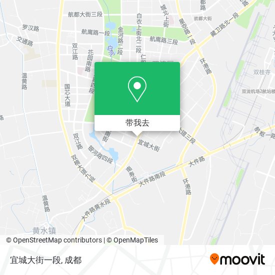 宜城大街一段地图