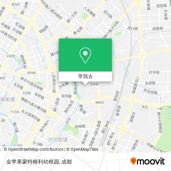 金苹果蒙特梭利幼稚园地图