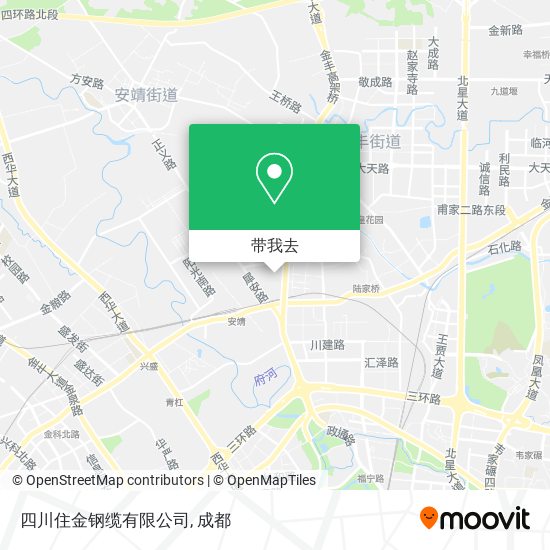 四川住金钢缆有限公司地图