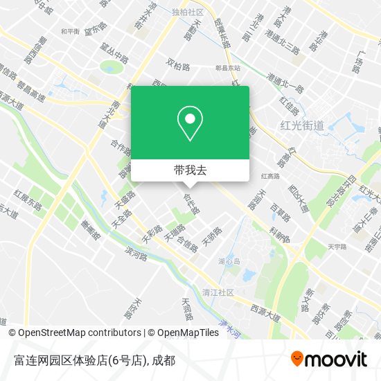 富连网园区体验店(6号店)地图