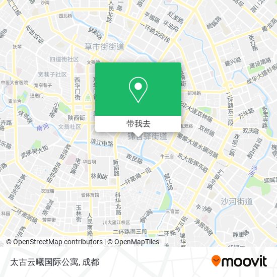 太古云曦国际公寓地图
