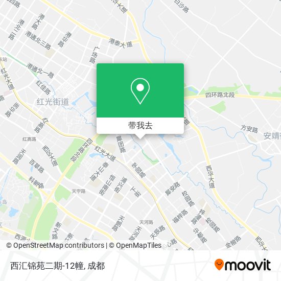 西汇锦苑二期-12幢地图