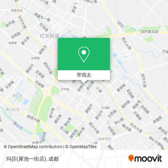 玛莎(犀池一街店)地图