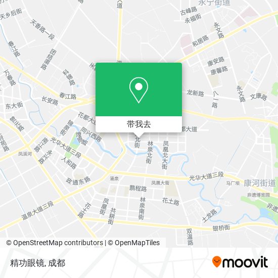 精功眼镜地图