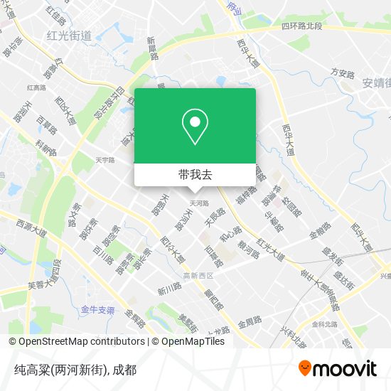 纯高粱(两河新街)地图