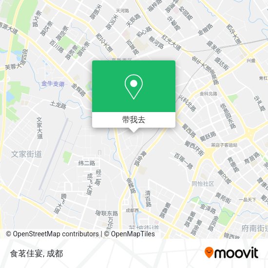 食茗佳宴地图
