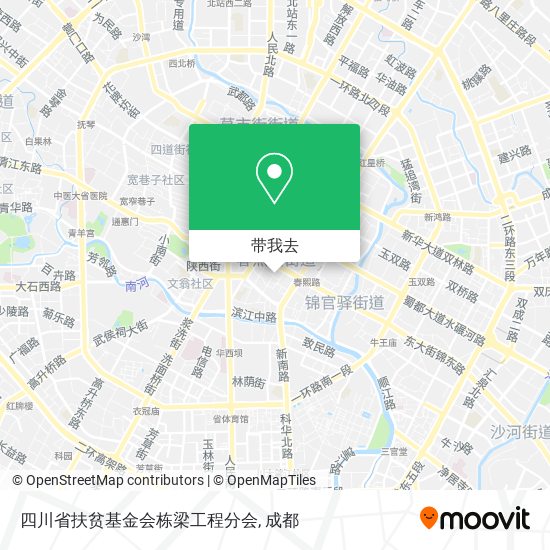 四川省扶贫基金会栋梁工程分会地图