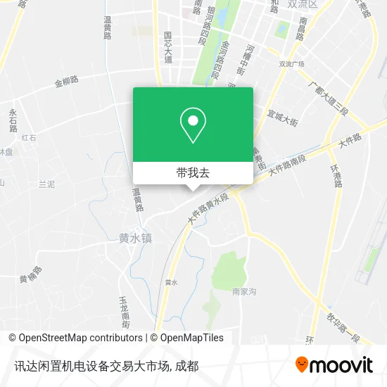 讯达闲置机电设备交易大市场地图