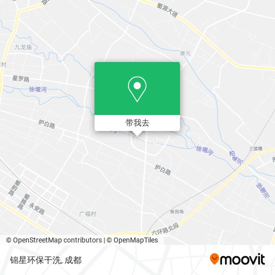 锦星环保干洗地图