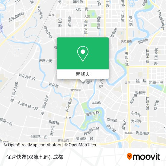 优速快递(双流七部)地图