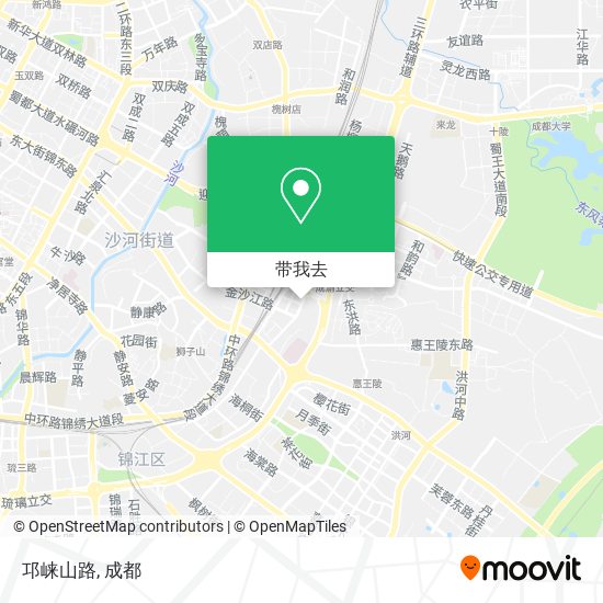 邛崃山路地图