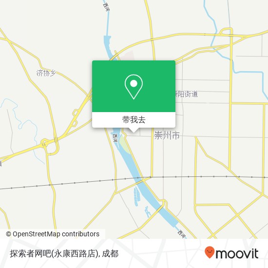 探索者网吧(永康西路店)地图