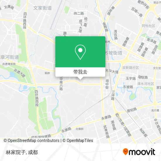 林家院子地图