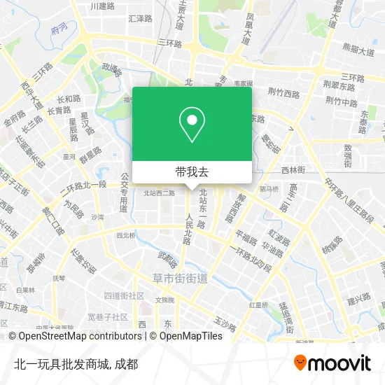北一玩具批发商城地图
