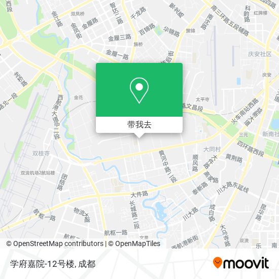 学府嘉院-12号楼地图