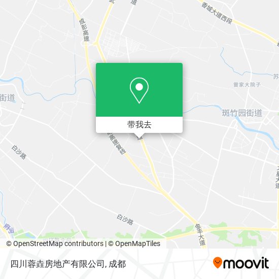 四川蓉垚房地产有限公司地图
