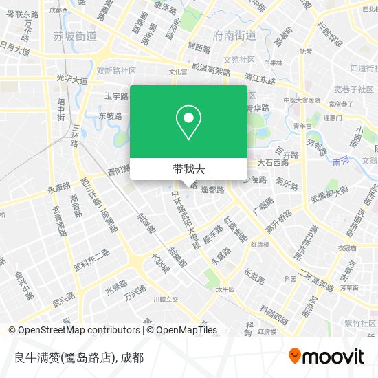 良牛满赞(鹭岛路店)地图