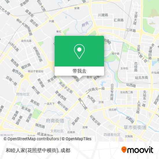 和睦人家(花照壁中横街)地图