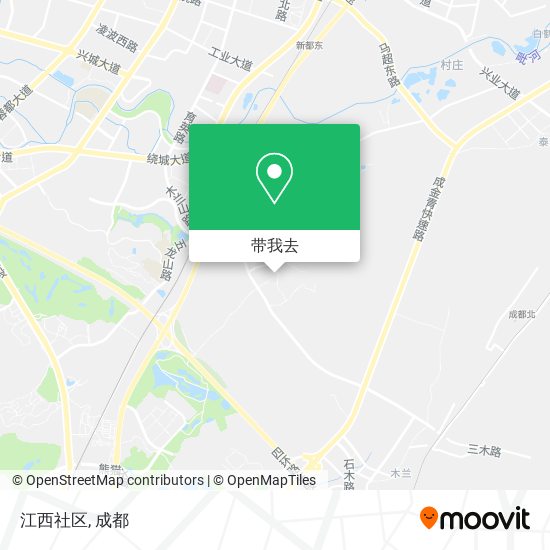 江西社区地图