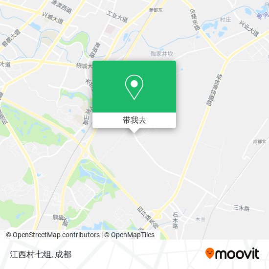 江西村七组地图