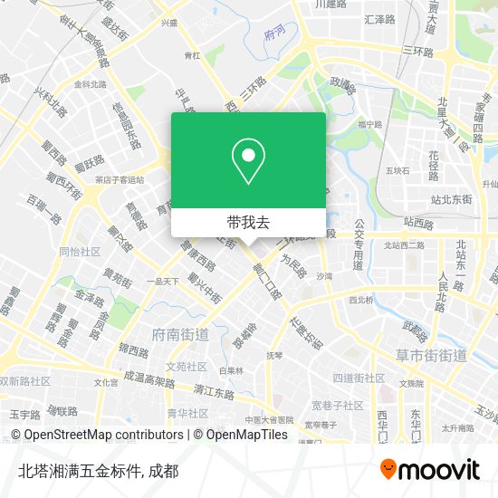 北塔湘满五金标件地图