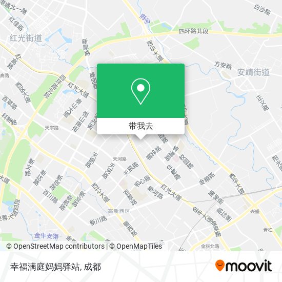 幸福满庭妈妈驿站地图