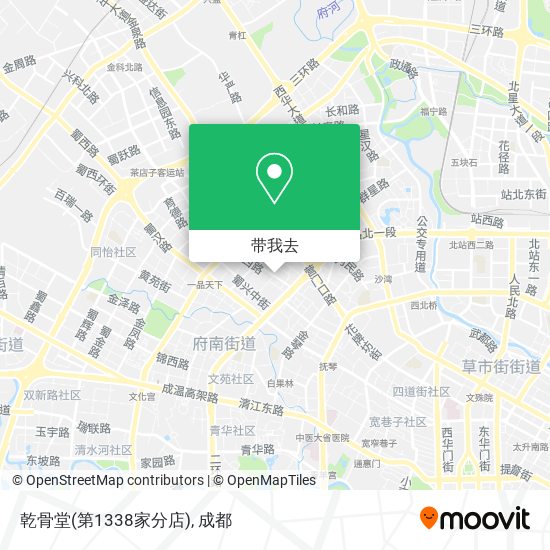 乾骨堂(第1338家分店)地图