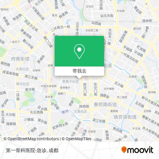 第一骨科医院-急诊地图