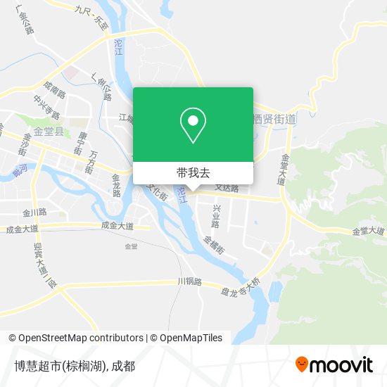 博慧超市(棕榈湖)地图