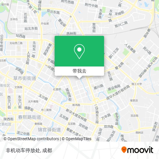 非机动车停放处地图