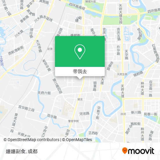 姗姗副食地图