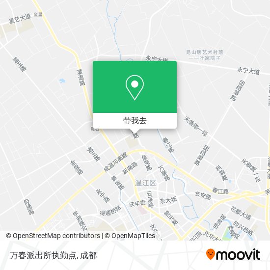 万春派出所执勤点地图