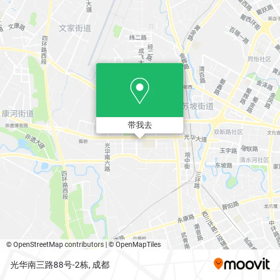 光华南三路88号-2栋地图