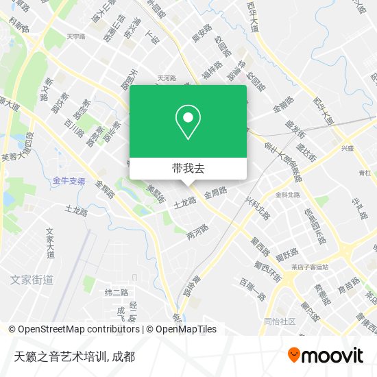 天籁之音艺术培训地图
