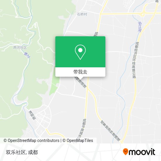 双乐社区地图
