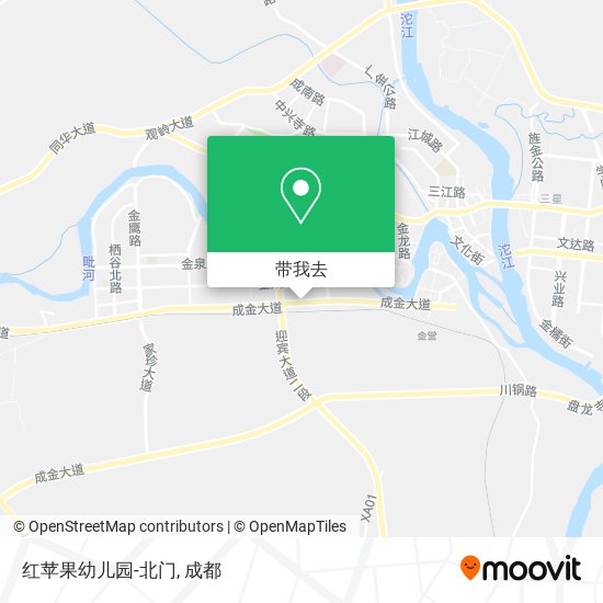 红苹果幼儿园-北门地图