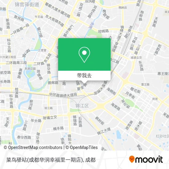 菜鸟驿站(成都华润幸福里一期店)地图