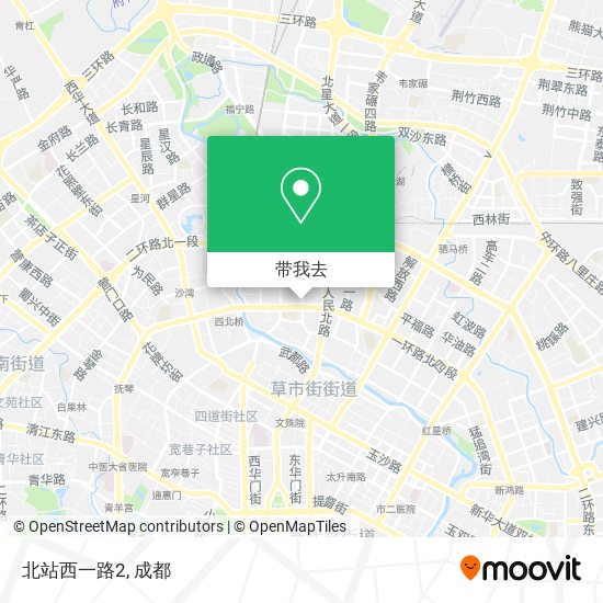 北站西一路2地图