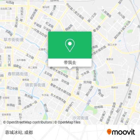 蓉城冰站地图