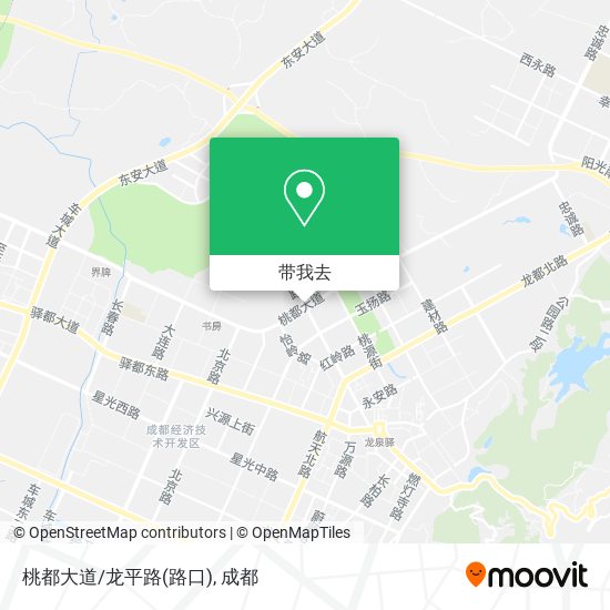 桃都大道/龙平路(路口)地图