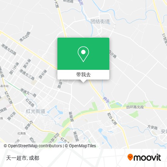 天一超市地图