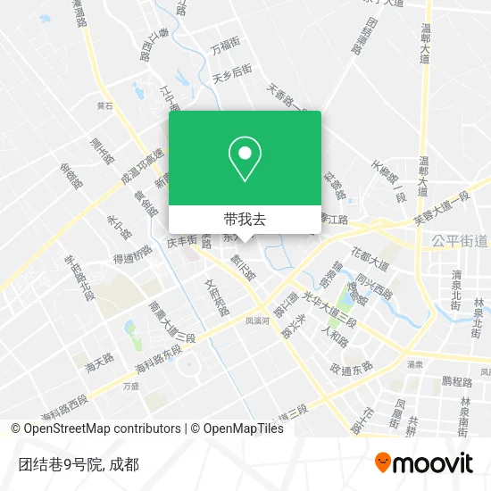 团结巷9号院地图
