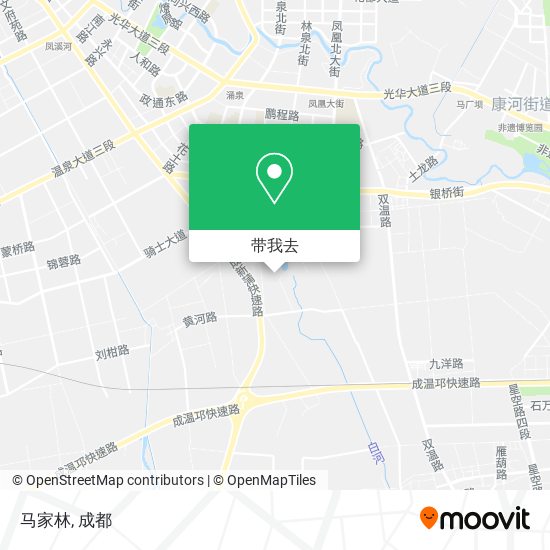 马家林地图