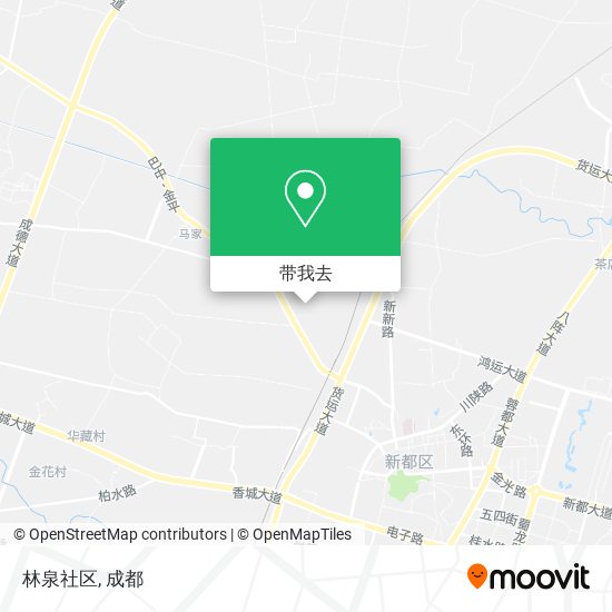 林泉社区地图