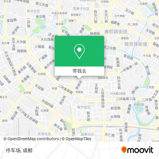 停车场地图