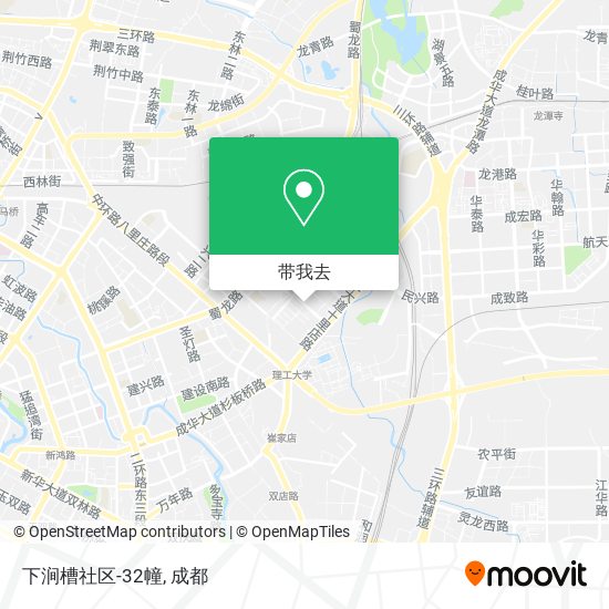 下涧槽社区-32幢地图
